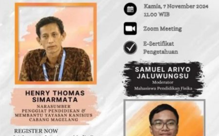 [ 7 November 2024 ] Seminar Pendidikan: Peran Pendidikan Stem Dalam Membangun Generasi Kreatif Dan Inovatif