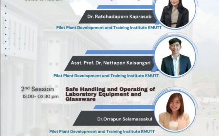 [24 October 2024] Guest Lecture Laboratory safety and Safe handling and operating of laboratory equipment and glassware