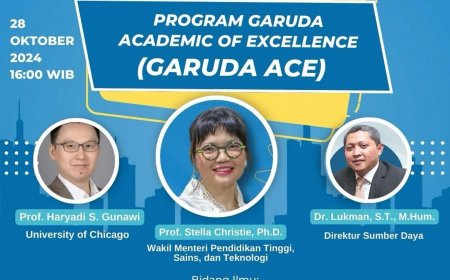 [28 Oktober 2024] Sosialisasi Program Garuda Academic of Excellence (Garuda ACE)