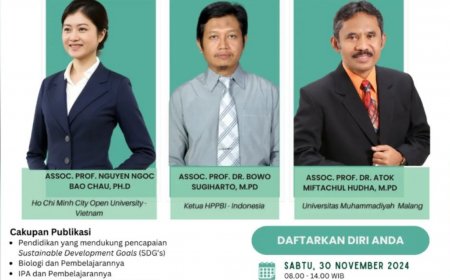 [30 November 2024] Seminar Nasional ke IX: Inovasi Penelitian Biologi dan Pendidikan untuk Mendukung Pencapaian SDGs