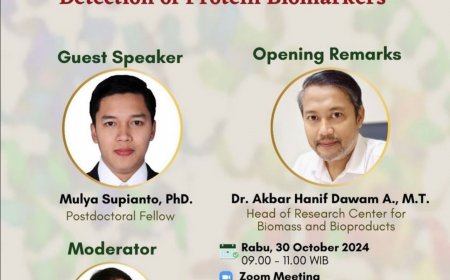 [30 Oktober 2024] Webinar Quantitative Lateral Flow Immunoassay with Nanomaterial Labels for Sensitive Detection of Protein Biomarkers