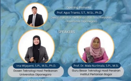 [5 November 2024]  Webinar By Product Hasil Perikanan : Potensi dan Aplikasinya