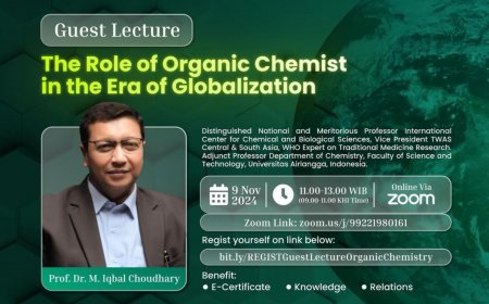 [November 9, 2024] The Role of Organic Chemist in the Globalization Era