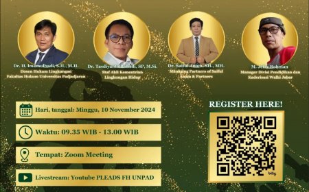 [10th November 2024] Seminar Nasional Peran Hukum dalam Menghadapi Krisis Iklim Global