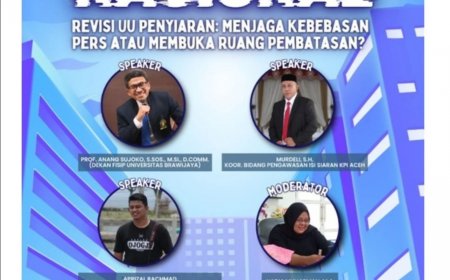 [10 November 2024 ] Revisi UU Penyiaran: Menjaga Kebebasan Pers atau Membuka Ruang Pembatasan?