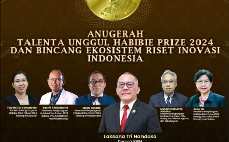[11 November 2024]  Anugerah Talenta Unggul Habibie Prize 2024