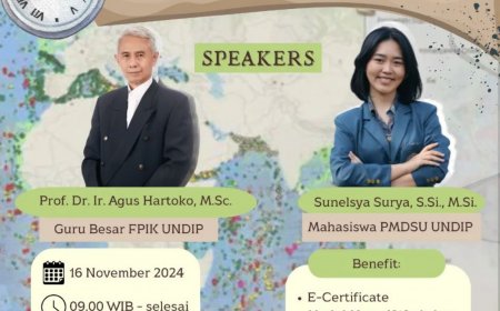 [16 November 2024] WORKSHOP UNLOCKING THE SECRET OF ANCIENT MICROALGAE: A JOURNEY THROUGH TIME WITH GIS