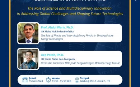 [15 November 2024] Webinar The Role of Science and Multidisciplinary Innovation in Addressing Global Challenges and Shaping Future Technologies