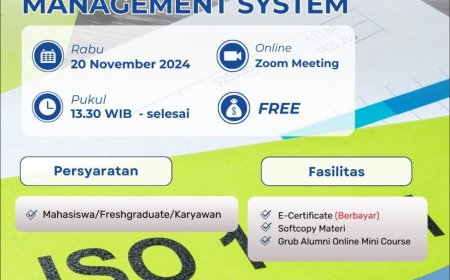 [20 November 2024] Mini Course: ISO 14001 Environment Management System