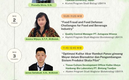 [7 Desember 2024] Webinar Biotechniques: Discovering Biotech: How Close is it to Our Lives