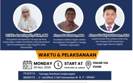 [ 25 November 2024 ] Webinar Menata Kompetensi dan Atensi TSL yang Berkualitas di Era Trasformasi Digital Kesehatan