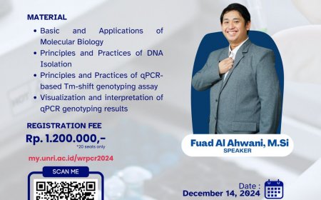 [14 Desember 2024] WORKSHOP Tm-shift qPCR application for DNA Extraction and Genotyping Analysis