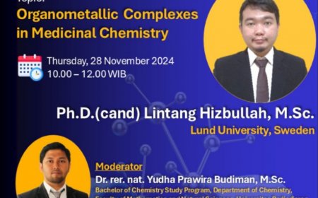 [Nov 28, 2024] Guest Lecture Organometallic Compexes in Medicinal Chemistry