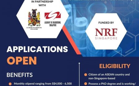 [Kesempatan Platinum] SASEAF Postdoctoral Fellowship | SG Academies South East Asia Fellowship