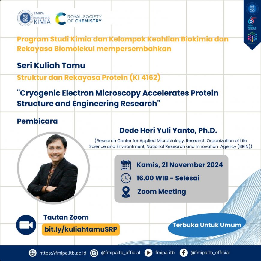 [21 November 2024] General Lecture Cryogenic Electron Microscopy Accelerates Protein Structure and Engineering Research