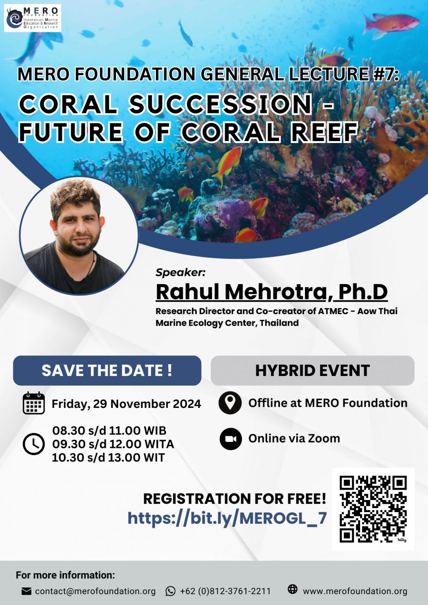 [ 29 November 2024 ] Coral Succession - Future of Coral Reef