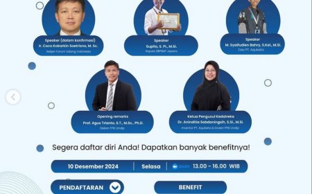 [10 Desember 2024 ] Webinar PENGGUNAAN PROBIOTIK BERBASIS MARINE BACILLUS UNTUK MENINGKATKAN BIOSECURITY PADA TAMBAK UDANG