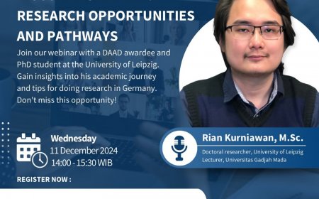 [11 Desember 2024] Webinar Discover Germany: Research Opportunities and Pathways