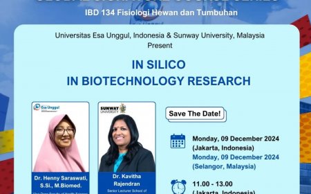 [09 December 2024] Global Signature Course Series: In Silico In Biotechnology Research