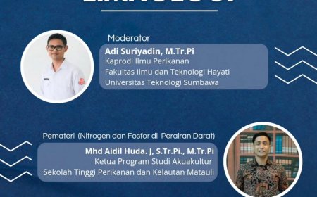 [9 Desember 2024] Kuliah Tamu Limnologi