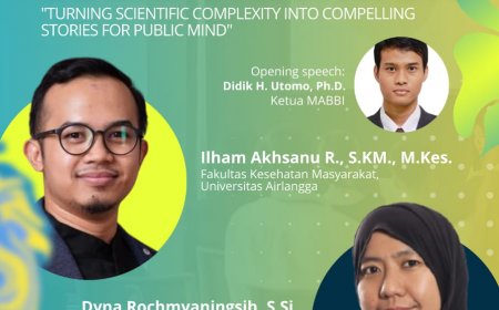 [ 21 Desember 2024 ] Webinar SCIENCE COMMUNICATION