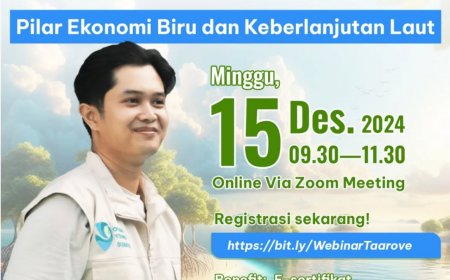 [15 Desember 2024] Webinar Mangrove: Pilar Ekonomi Biru dan Keberlanjutan Laut