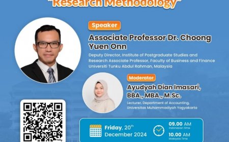[Desember 20th, 2024] International Guest Lecture Series: Research Methodology