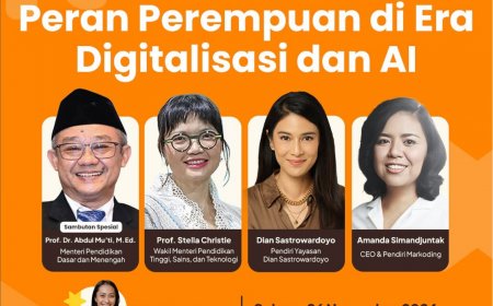 [26 November 2024] Webinar Peran Perempuan di Era Digitalisasi dan AI