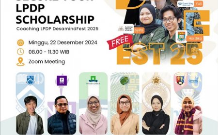 [22 Desember 2024] Bridge to Dreams: Preparing to Secure Your LPDP Scholarship
