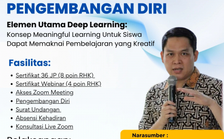 [5 Januari 2025] Workshop 36 JP Elemen Utama Deep Learning