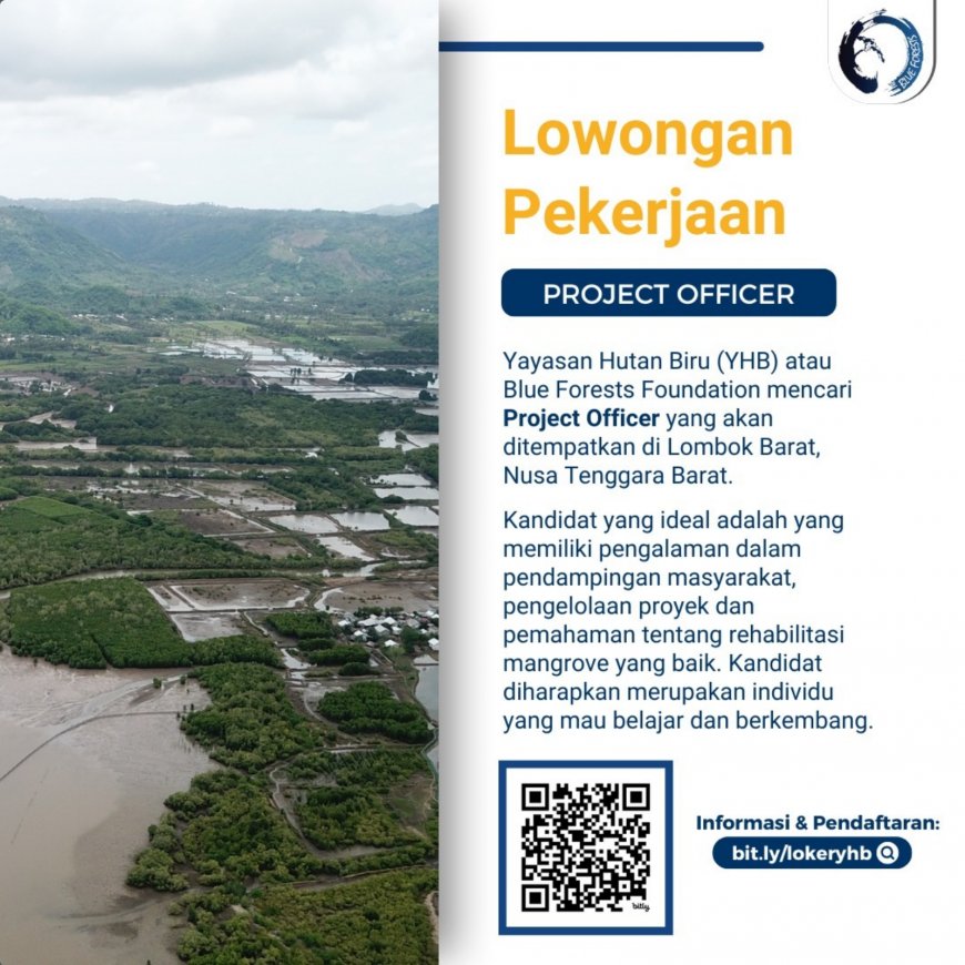 [19 Desember, 2024] Project Officer di Lombok Barat