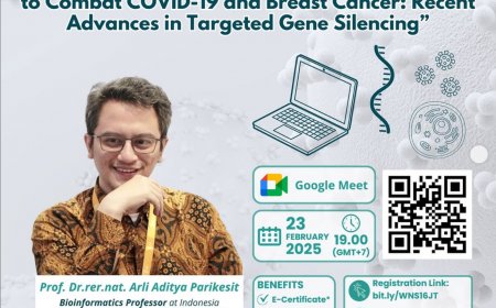 [23 Februari 2025] Harnessing siRNA and Structural Bioinformatics to Combat COVID-19 and Breast Cancer: Recent Advances in Targeted Gene Silencing