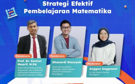 [ 25 Februari 2025 ] NGUPAS Vol. 27: Strategi Efektif Pembelajaran Matematika