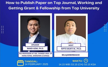 [14 Feb 2025] Meet Diaspora Researcher: How to Publish Paper on Top Journal & Getting Grant 