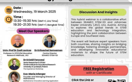 [19 Maret 2025] Hybrid Webinar: STEAM in the Digital Age