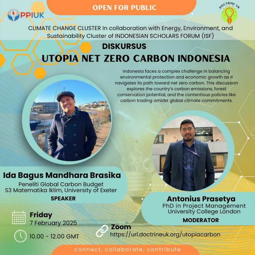 [7 February 2025⁣⁣] Utopia Net Zero Carbon Indonesia