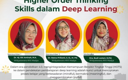 [4 Maret 2025] Implementasi Higher Order Thinking Skills dalam Deep Learning