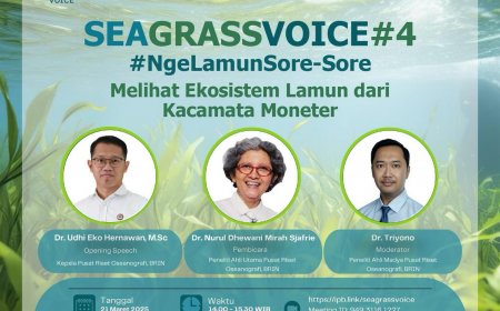 [21 Maret 2025] Melihat Ekosistem Lamun dari Kacamata Moneter