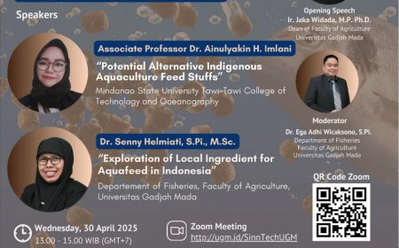 [April 30, 2025] SinnTech Webinar 24: Utilization of Local Raw Materials for Fish Feed: A Sustainable Solution for Aquaculture