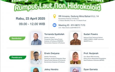 [23 April 2025] FGD Menguak Peluang Bisnis Olahan Rumput Laut Non Hidrokoloid