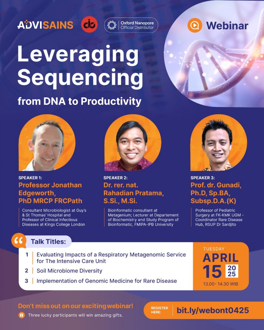 [April 15, 2025] Webinar: Leveraging Sequencing from DNA to Productivity