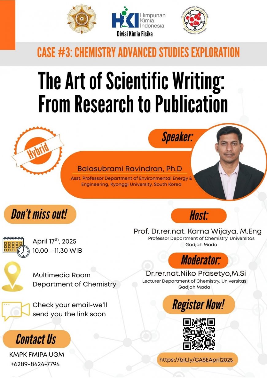 [17 April 2025] KULIAH UMUM: SCIENTIFIC WRITING
