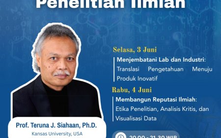 [3-4 Juni 2025] GENERAL LECTURE Metodologi Penelitian Ilmiah