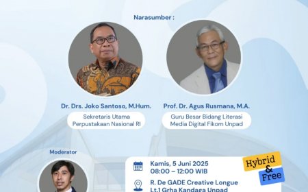 [5 Juni 2025 ] Seminar Nasional  Penguatan Literasi Informasi dan Media pada Ekosistem Digital