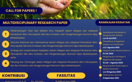 [6 September 2025] SEMINAR NASIONAL GEOGRAFI VI