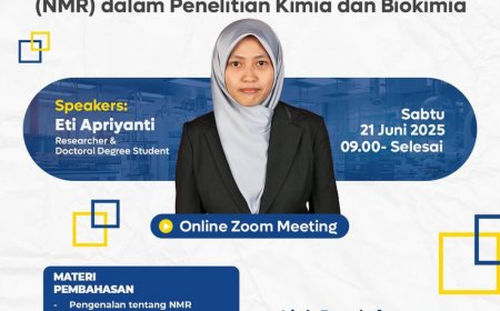 [ 21 Juni 2025 ] Peran teknologi Nuclear Magnetic Resonance (NMR) dalam penelitian kimia dan biokimia