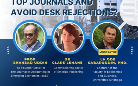 [ 2 Juli 2025 ] Guest Lecture How to Publish in Top Journals and Avoid Desk Rejections