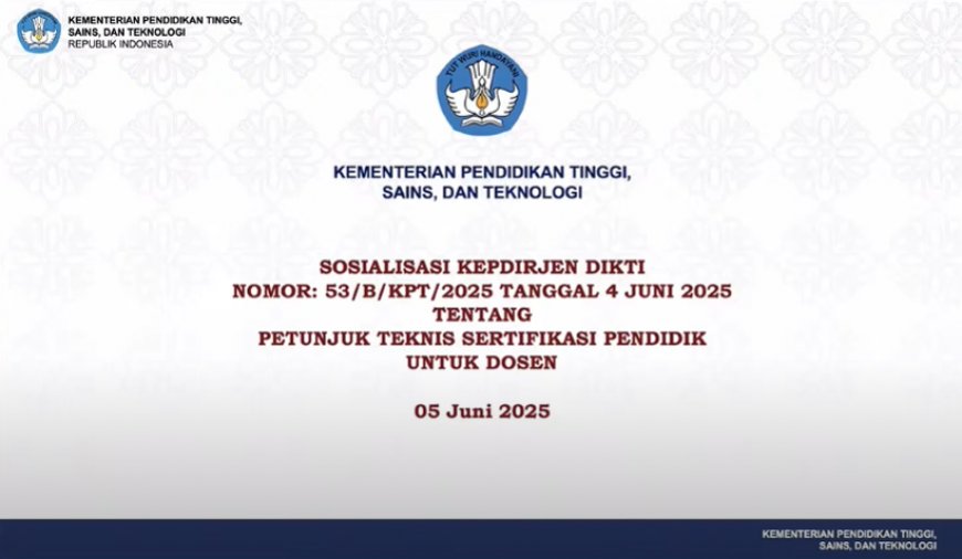 Reformasi Serdos 2025: Tanpa TKDA & TKBI, Lebih Mudah, dan Berbasis Digital