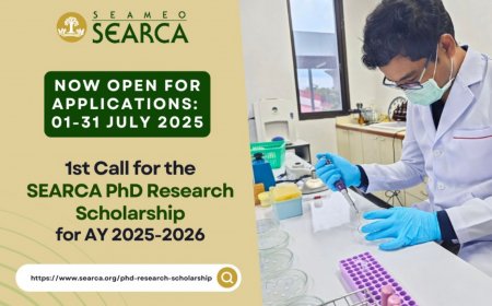 [1–31 July 2025] SEARCA PhD Research Scholarship 