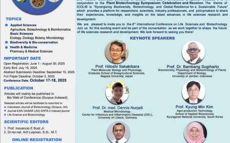 [October 17-18, 2025] The 6th International Conference on Life Sciences and Biotechnology